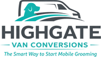 Highgate Van Conversions logo for mobile dog grooming vans
